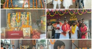 Devotees : चित्रकूट से मैहर पहुंची श्री रामः तुलसी संगम उद्धार महोत्सव की रथ यात्रा, संतोष सोनी और रीतू कोल ने श्रद्धालुओं का किया स्वागत