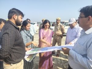 Kartik Purnima : कार्तिक पूर्णिमा मेले की तैयारियों का जिलाधिकारी कविता मीना ने किया स्थलीय निरीक्षण, अधिकारियों को दिए आवश्यक निर्देश