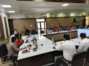 Review meeting completed : जिलाधिकारी महोदया की अध्यक्षता में जल जीवन मिशन की समीक्षा बैठक सम्पन्न