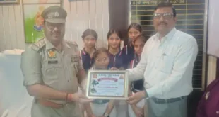 Appreciate : सेंट द्रोण स्कूल के बच्चों ने पुलिसकर्मियों को किया सम्मानित, पुलिस स्मृति दिवस पर कांधला थाने पहुंचकर की सराहना