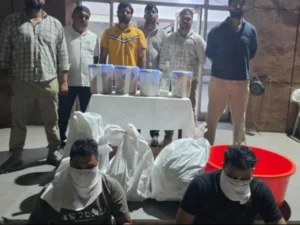 Illegal drug factory : लखनऊ में अंतरराज्यीय ड्रग सिंडिकेट का भंडाफोड़, 50 करोड़ की हेरोइन बरामद; अवैध ड्रग्स फैक्ट्री का खुलासा